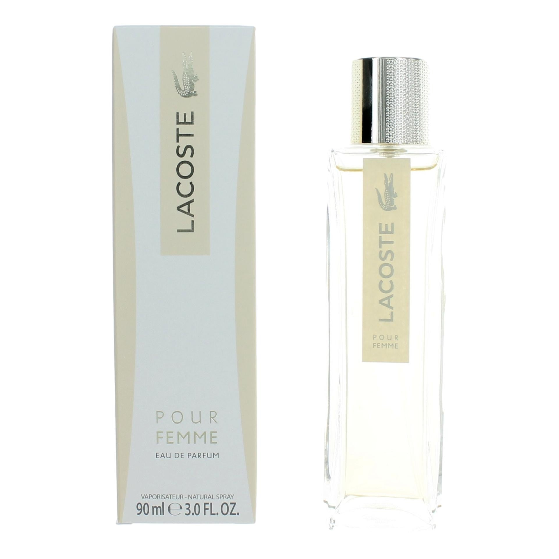 Lacoste Pour Femme, 3 Oz EDP Spray For Women