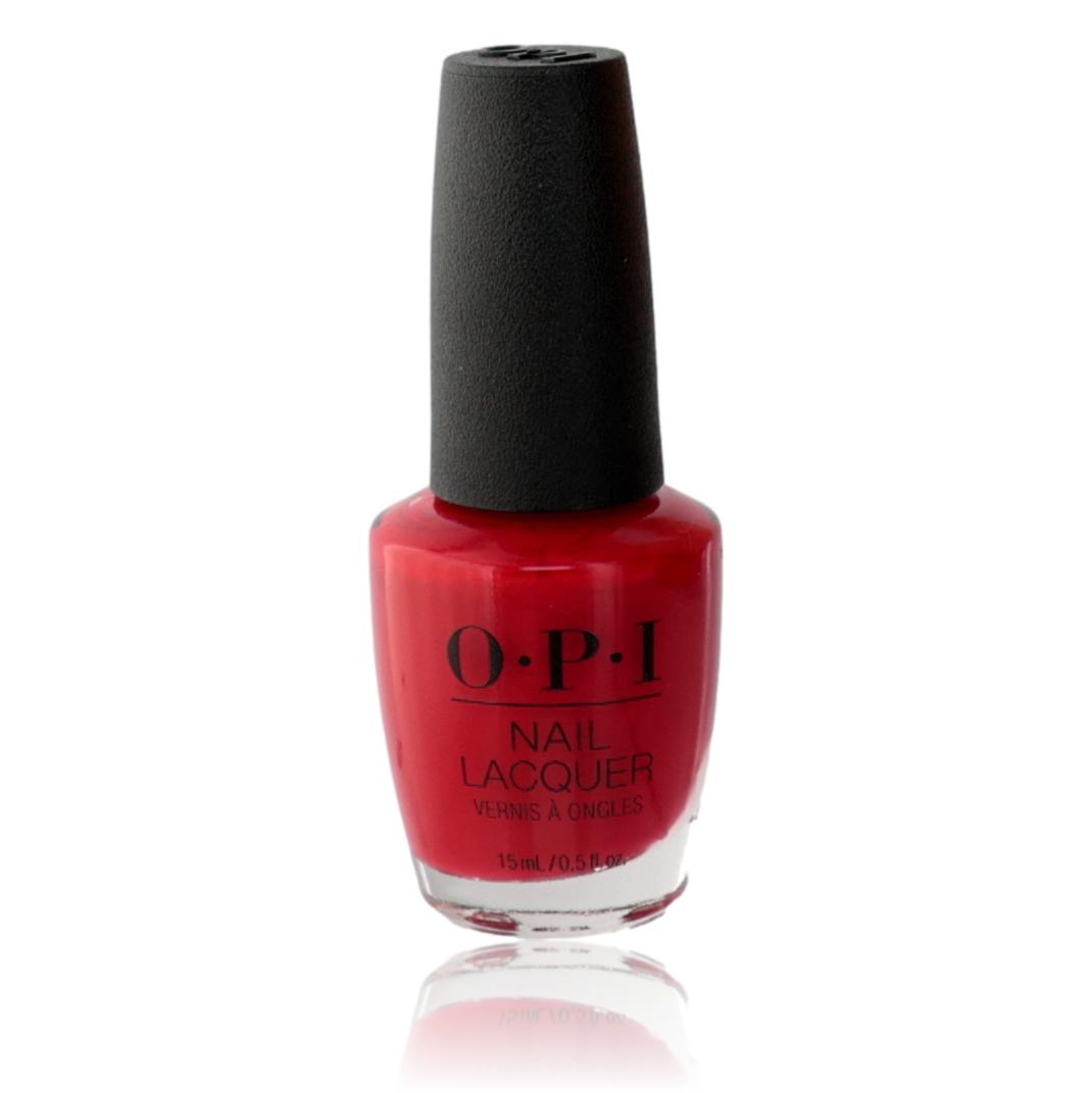 Opi Nail Lacquer, .5 Oz Nail Color- Big Apple Red
