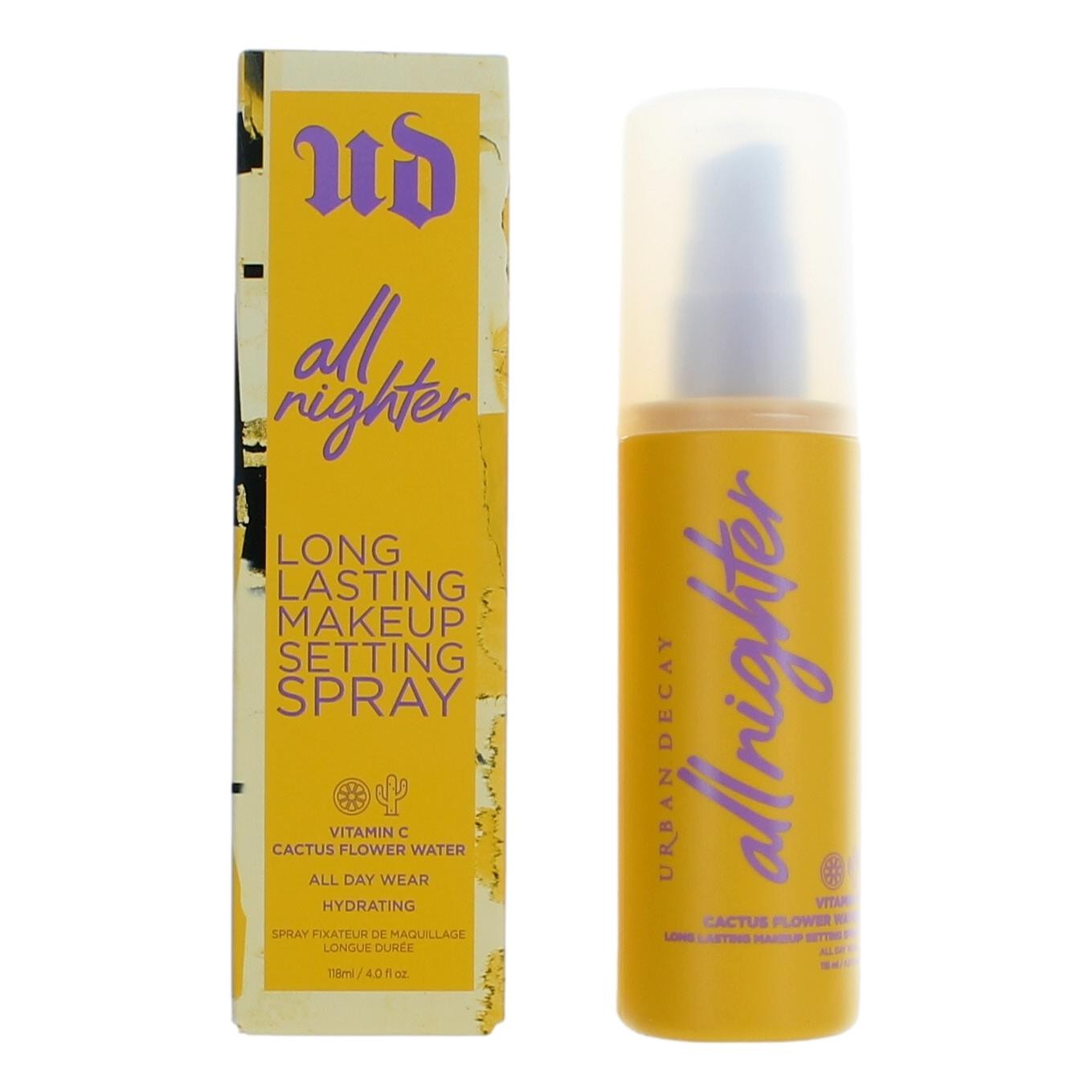 Urban Decay All Nighter, 4Oz Setting Spray With Vitamin C
