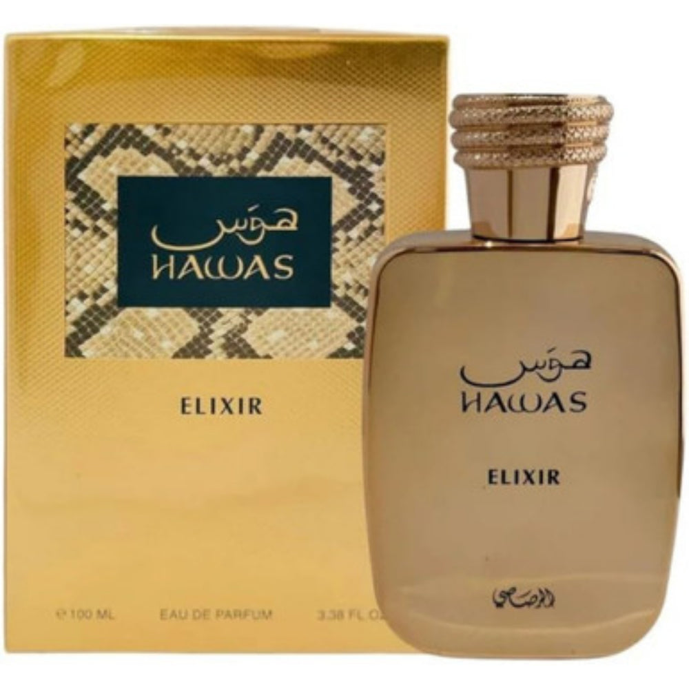 Hawas Elixir By Rasasi Eau De Parfum Spray (Unisex) 3.4 Oz For Men