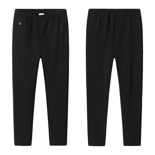 Winter Heated Pants for Men Women with 12 Heating Zones 5V USB Powered Heating Trouser with 3 Heating Levels Machine Washable for Outdoor Winter Activ