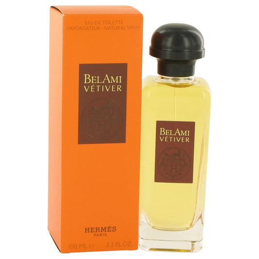 Bel Ami Vetiver By Hermes Eau De Toilette Spray 3.3 Oz For Men