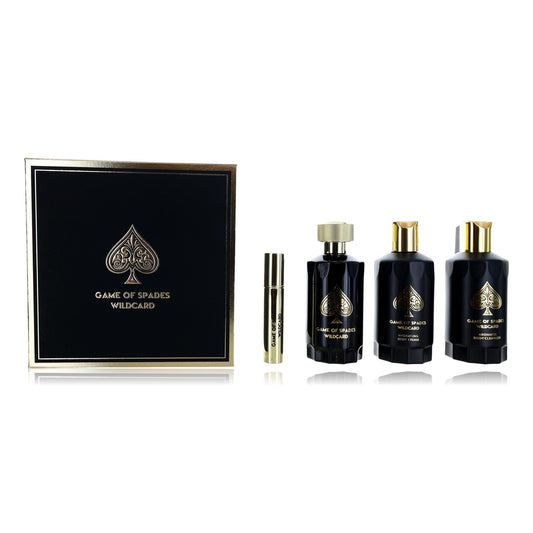 Game Of Spades Wildcard, 4 Piece Gift Set For Unisex