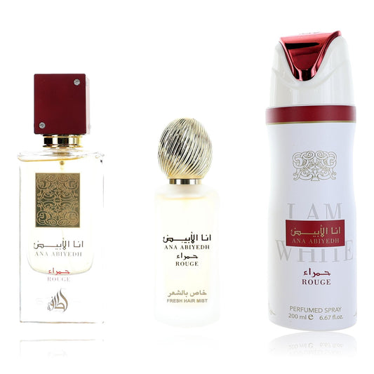 Ana Abiyedh Rouge, 3 Piece Gift Set For Unisex