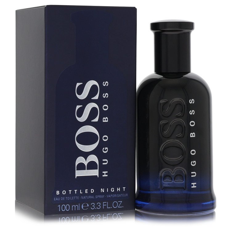 Boss Bottled Night By Hugo Boss Eau De Toilette Spray 3.3 Oz For Men