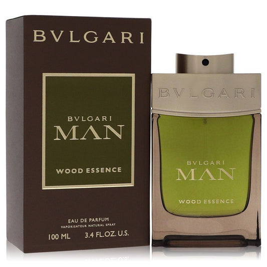Bvlgari Man Wood Essence By Bvlgari Eau De Parfum Spray 3.4 Oz For Men