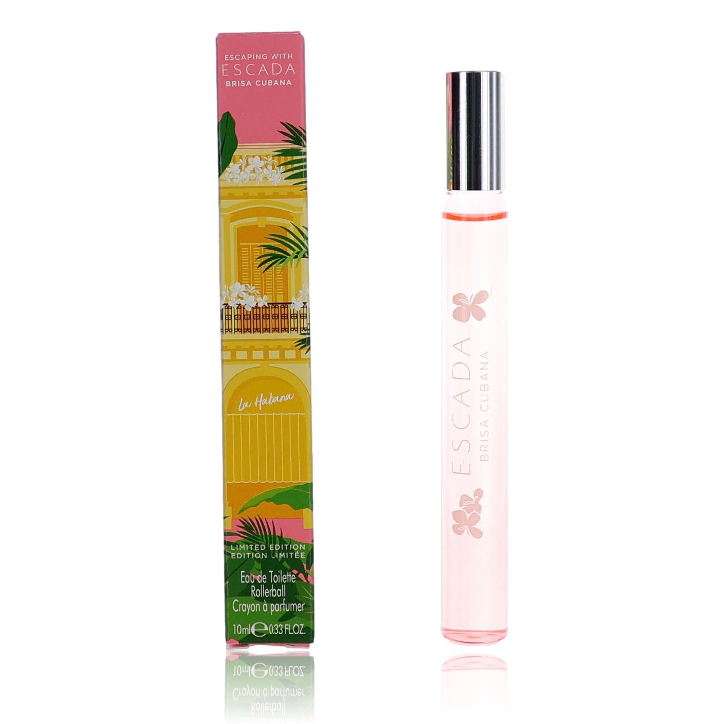 Escaping With Escada Brisa Cubana By Escada, .033 Oz Eau De Toilette Rollerball For Women