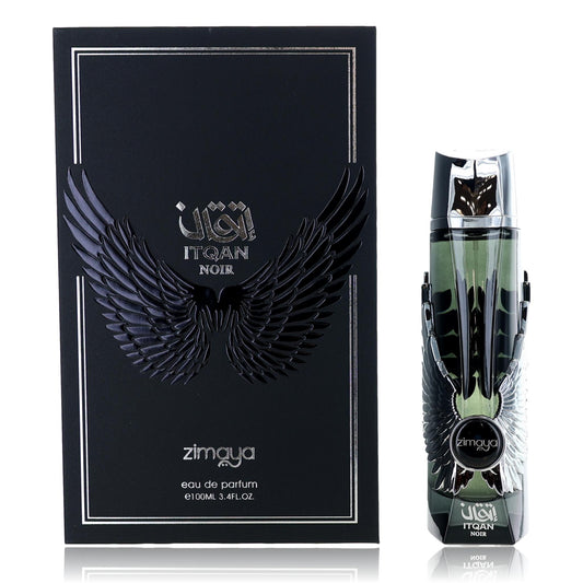 Afnan Zimaya Itqan Noir By Afnan Eau De Parfum Spray (Unisex) 3.4 Oz For Men