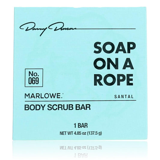 Danny Duncan No. 069 Soap On A Rope By Marlowe., 4.85 Body Scub Bar Men - Santal
