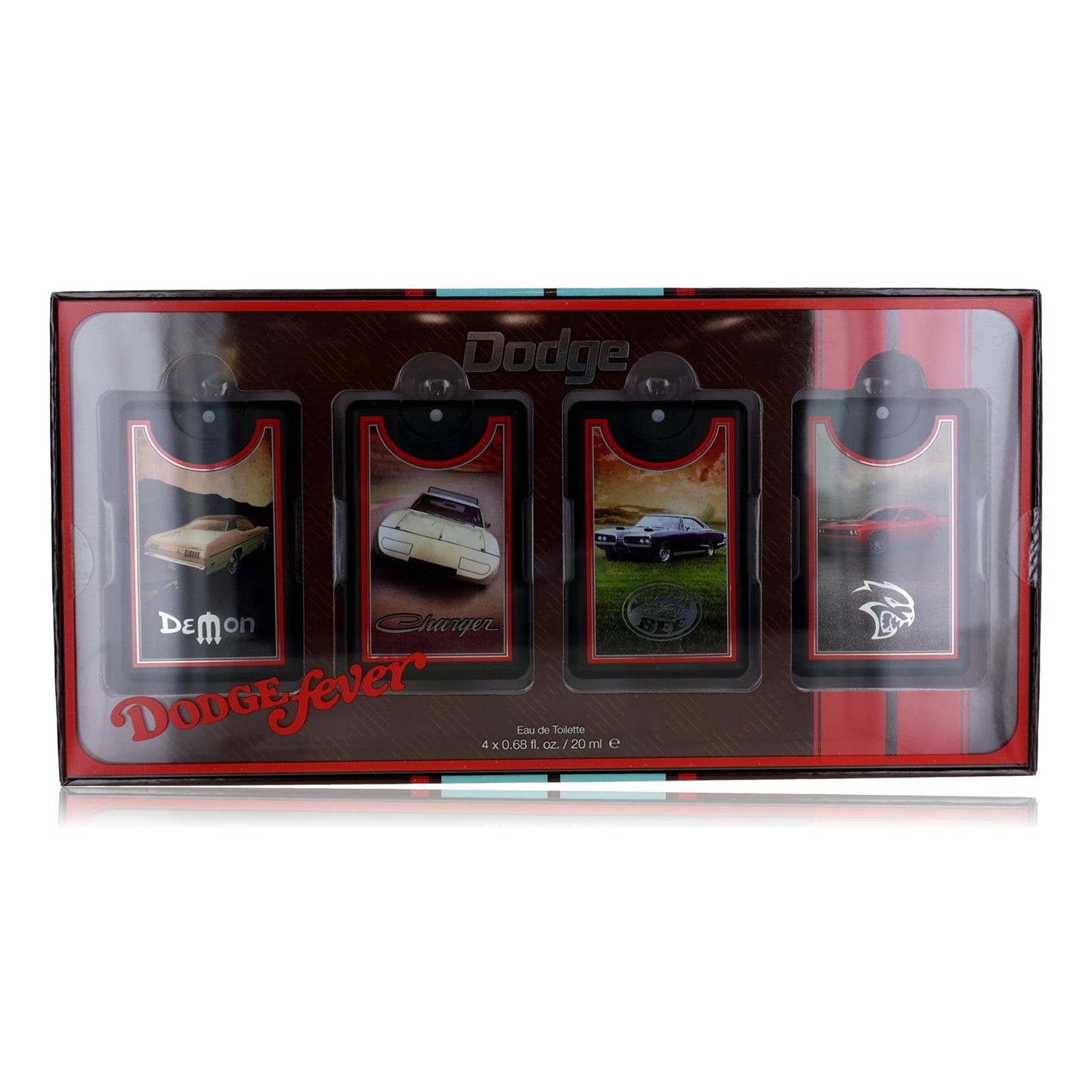 Dodge Fever, 4 Piece Pocket Spray For Men