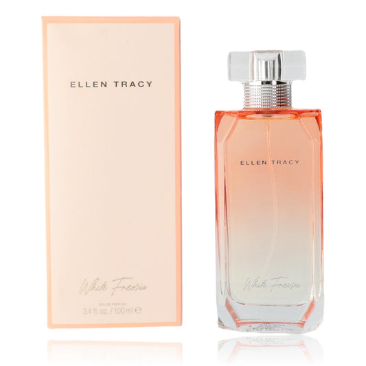White Freesia by Ellen Tracy, 3.4 oz Eau de Parfum Spray for Women