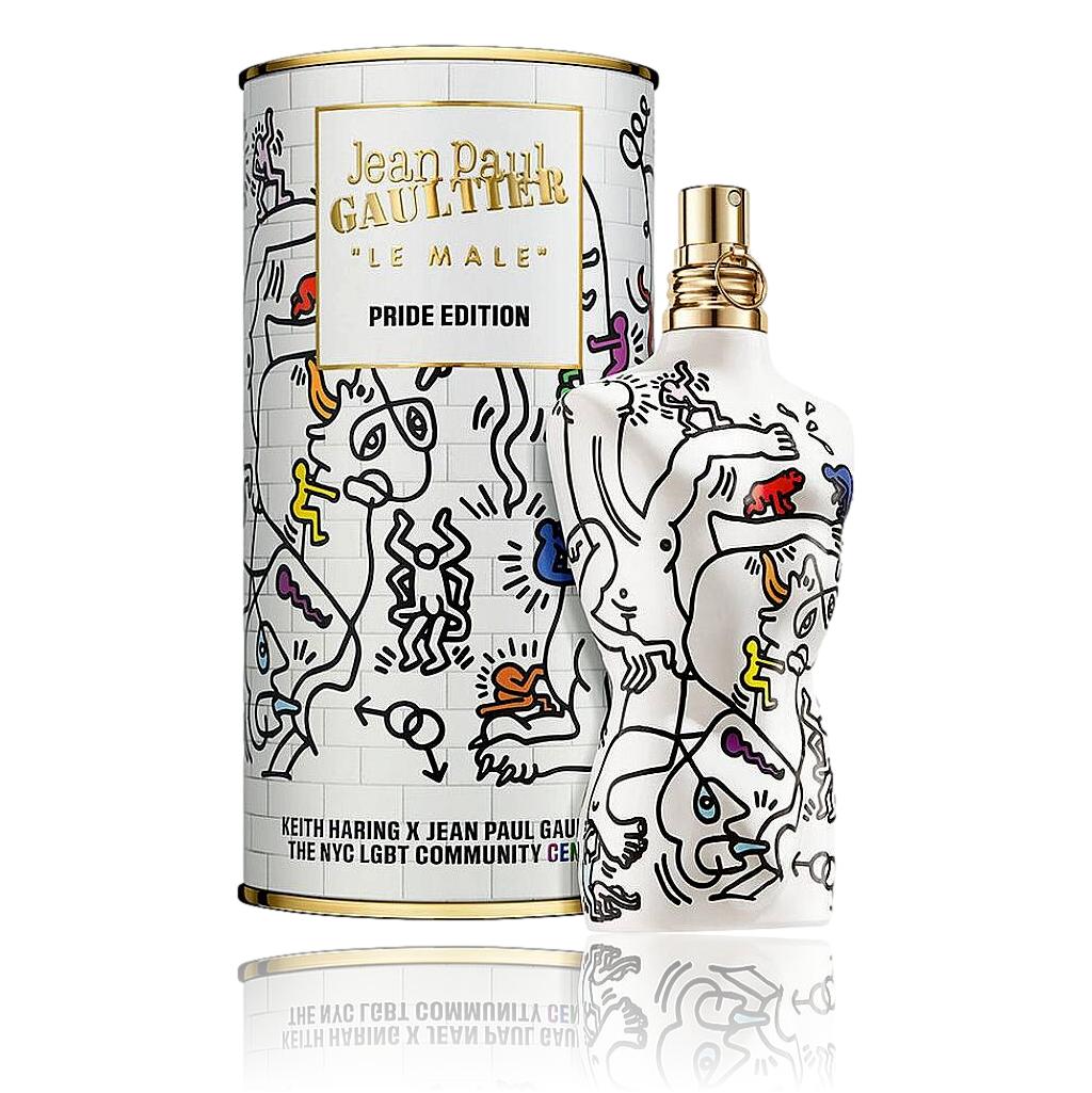 Jean Paul Gaultier Le Male By Jpg 4.2 EDT Spray Men - Pride Edition X Keith Haring