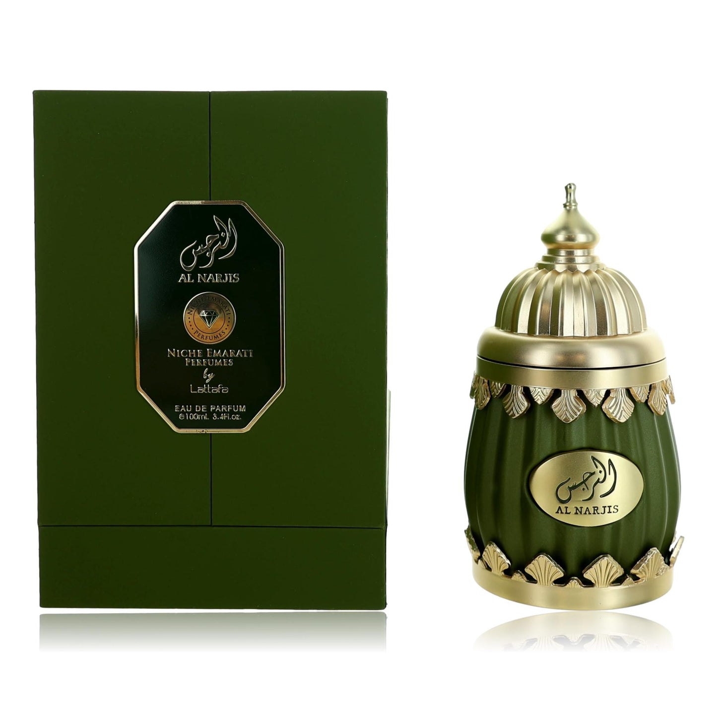 Niche Emarati Al Narjis By Lattafa Eau De Parfum Spray (Unisex) 3.4 Oz For Women