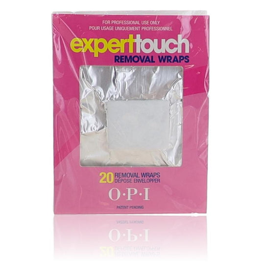 Opi Expert Touch Removal Wraps, 20 Count