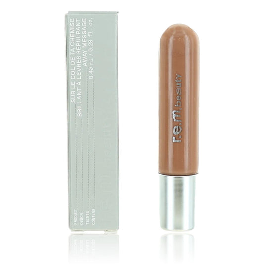 R.E.M. Beauty On Your Collar, .28 Oz Plumping Lipgloss- Away Message