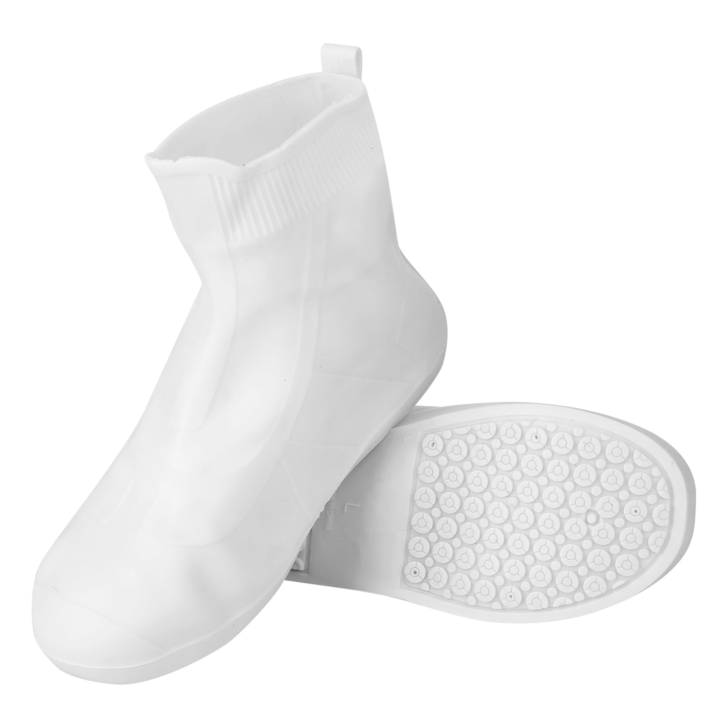 Waterproof Shoe Covers Reusable Not-Slip Rain Shoe Covers Protectors Foldable TPE Rubber Shoe Protectors For Men Women Kids