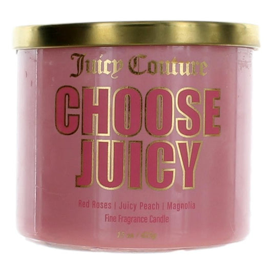 Juicy Couture 14.5 Oz Soy Wax Blend 3 Wick Candle- Choose Juicy