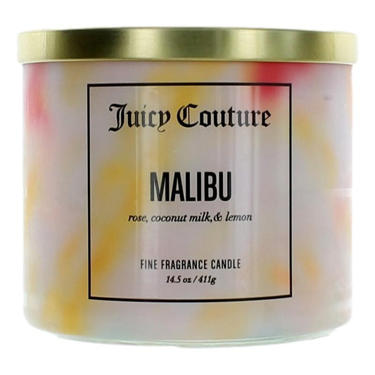 Juicy Couture 14.5 Oz Soy Wax Blend 3 Wick Candle- Malibu
