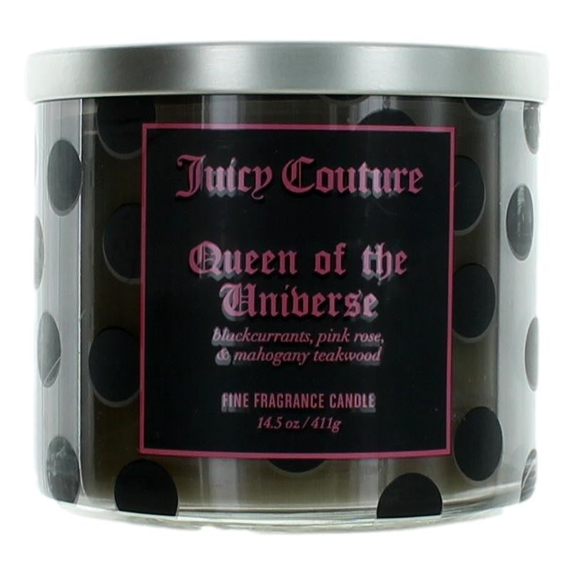 Juicy Couture 14.5 Oz Soy Wax Blend 3 Wick Candle- Queen Of The Universe