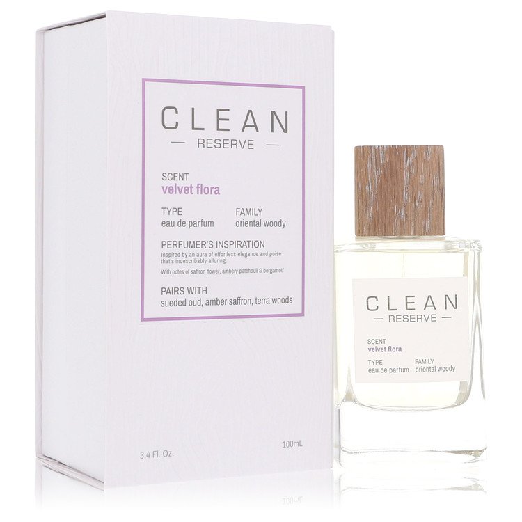 Clean Reserve Velvet Flora By Clean Eau De Parfum Spray 3.4 Oz For Women