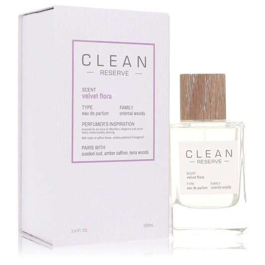 Clean Reserve Velvet Flora By Clean Eau De Parfum Spray 3.4 Oz For Women