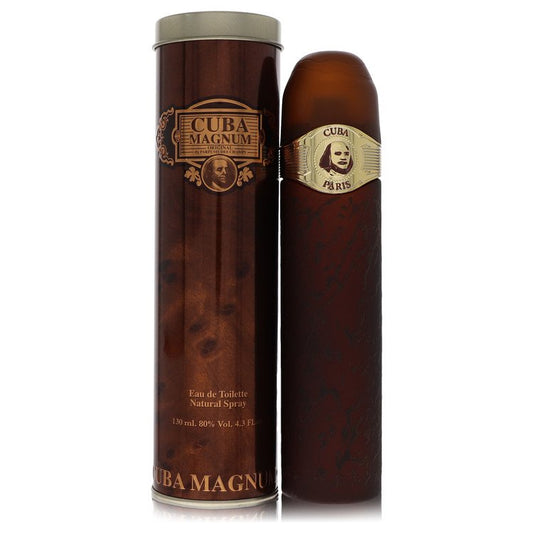 Cuba Magnum Gold By Fragluxe Eau De Toilette Spray 4.2 Oz For Men