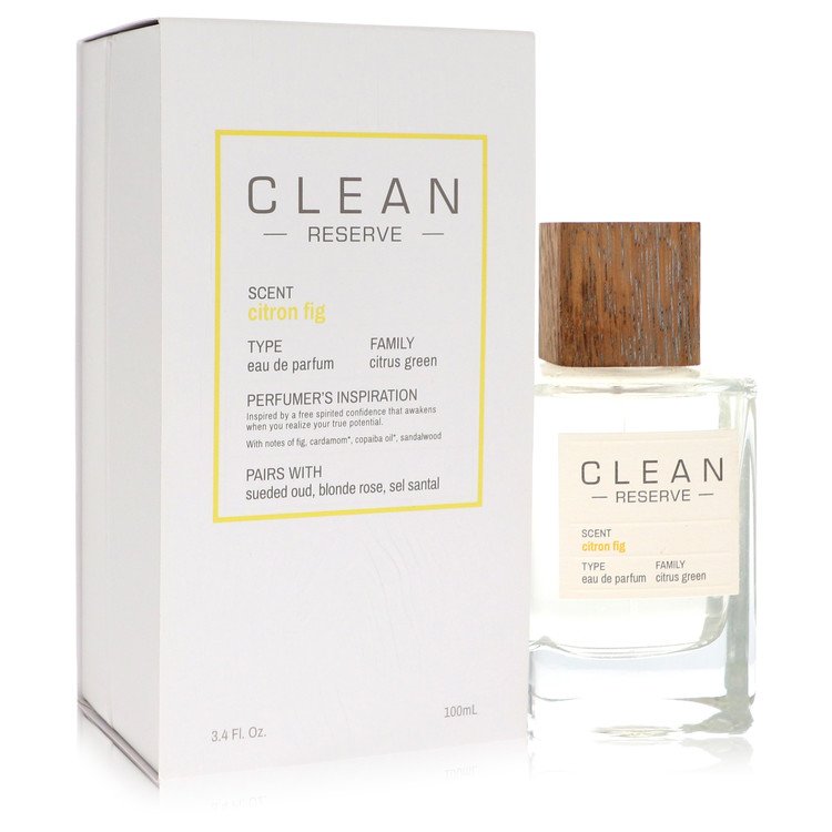 Clean Reserve Citron Fig By Clean Eau De Parfum Spray 3.4 Oz For Women