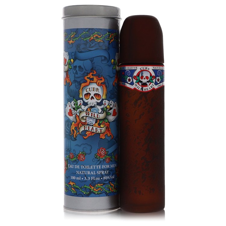 Cuba Wild Heart By Fragluxe Eau De Toilette Spray 3.4 Oz For Men