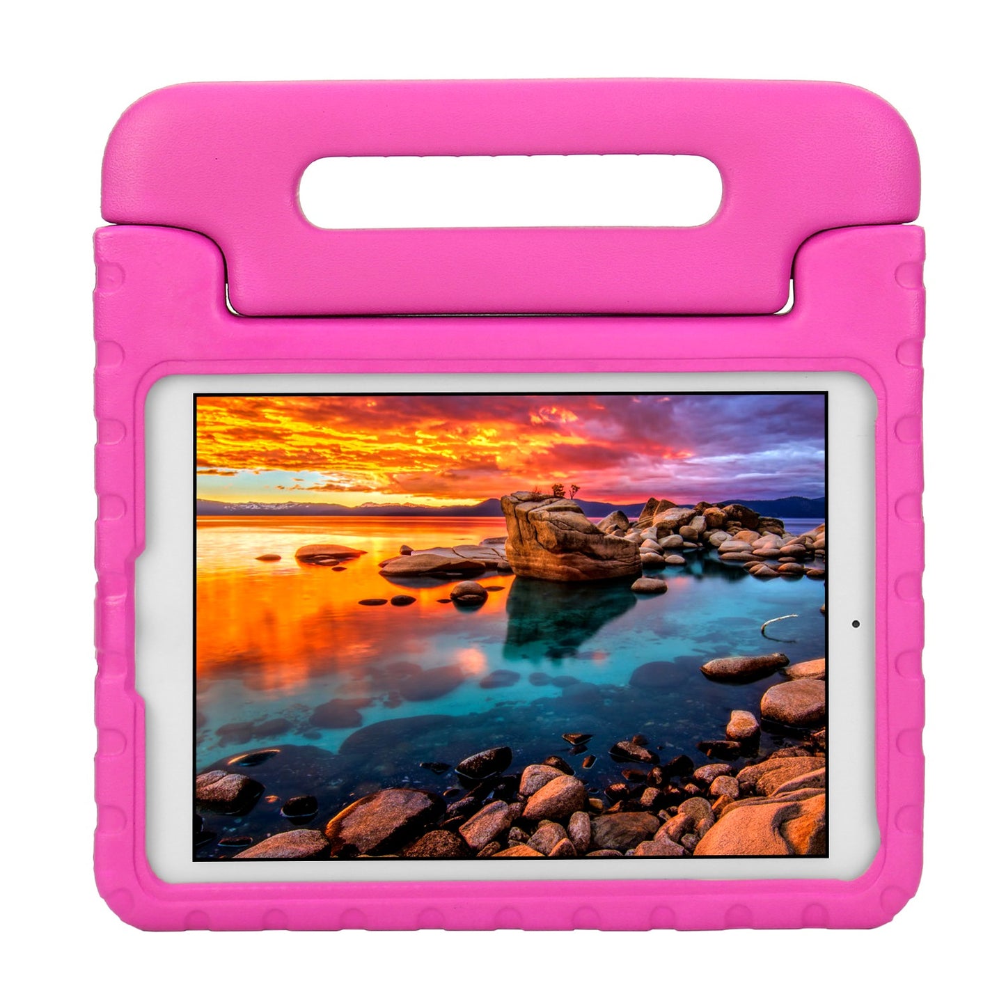 Protective Case Fit For iPad Air/Air2 Shockproof Hard Kid Tablet PC Protection Cover W/ Foldable Handle