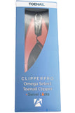 Azurro - Clipperpro 2.0 Toenail Clipper w/ Swivel Head and Lock Adult Nail Grooming - Red