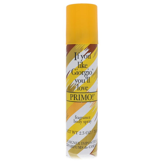 Designer Imposters Primo! By Parfums De Coeur Body Spray 2.5 Oz For Women