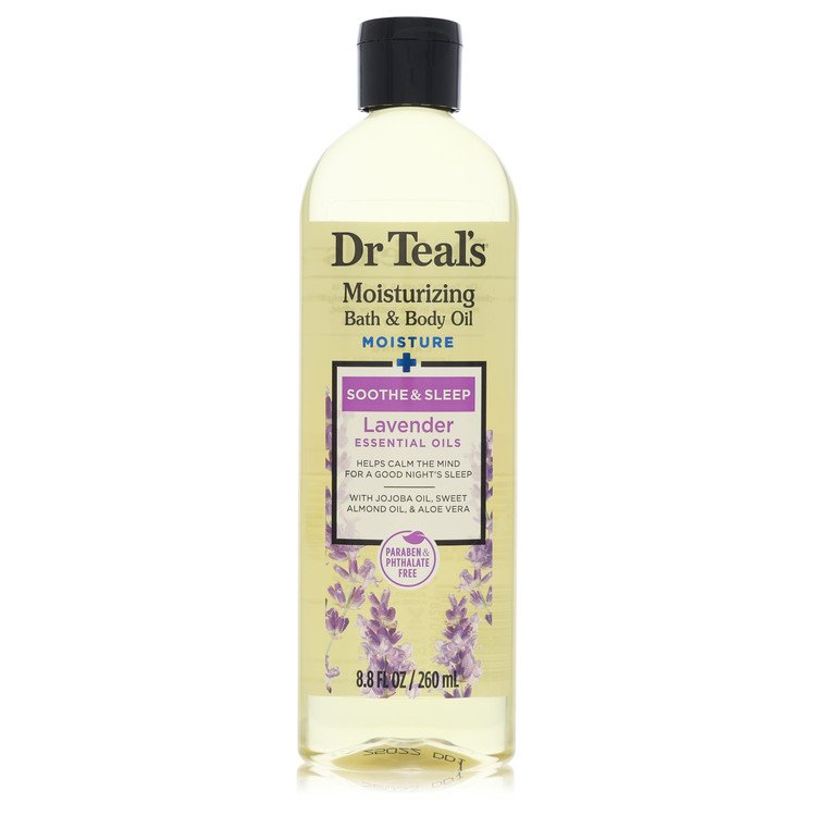 Dr Teal'S Bath Oil Sooth & Sleep With Lavender By Dr Teal'S Pure Epsom Salt Body Oil Sooth & Sleep With Lavender 8.8 Oz For Women