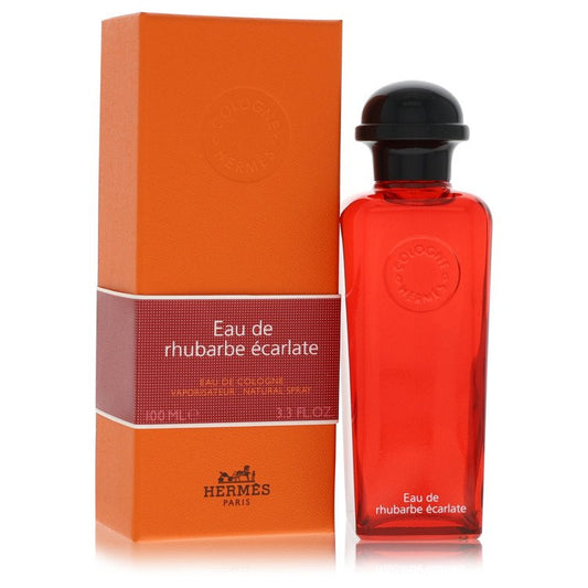 Eau De Rhubarbe Ecarlate By Hermes Eau De Cologne Spray 3.3 Oz For Men