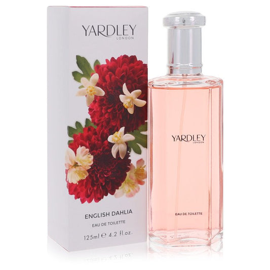 English Dahlia By Yardley London Eau De Toilette Spray 4.2 Oz For Women