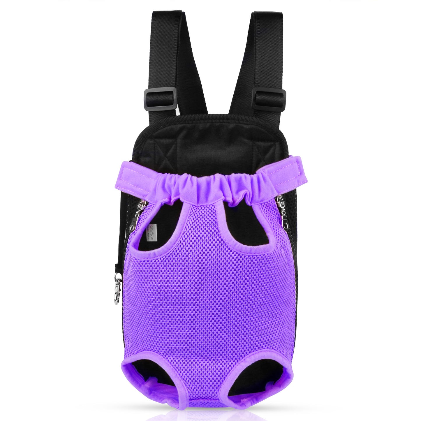 Dog Carrier Backpack Legs Out Front Pet Backpack Carrier Travel Bag Adjustable Shoulder Straps for Hiking Camping Shopping Biking