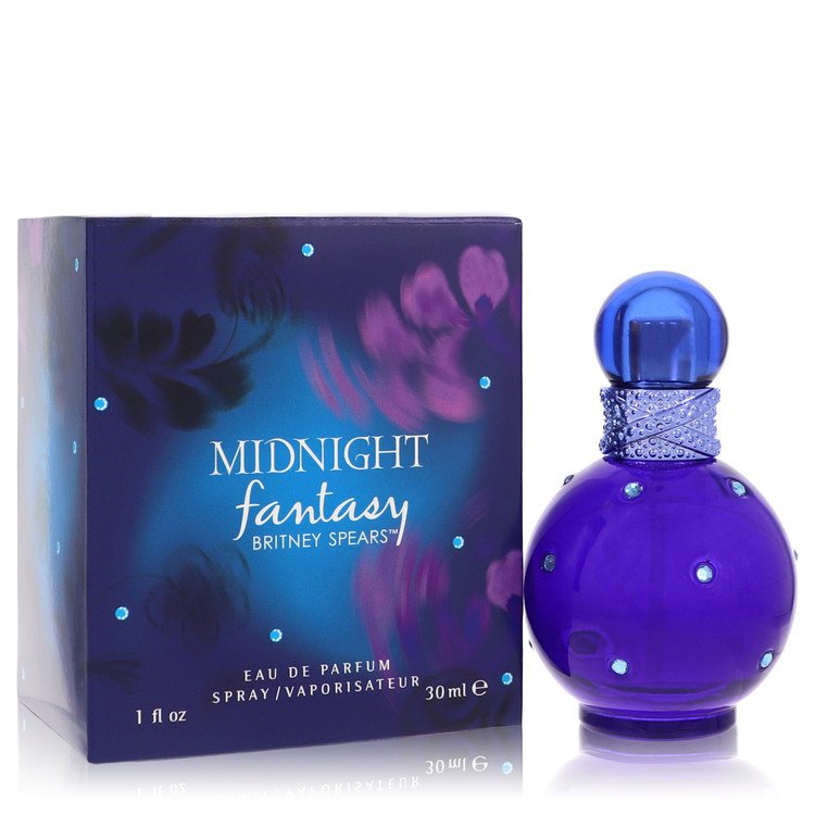 Fantasy Midnight By Britney Spears Eau De Parfum Spray 1 Oz For Women