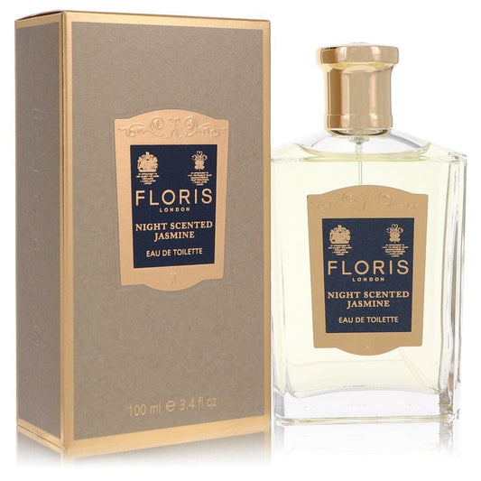 Floris Night Scented Jasmine By Floris Eau De Toilette Spray 3.4 Oz For Women