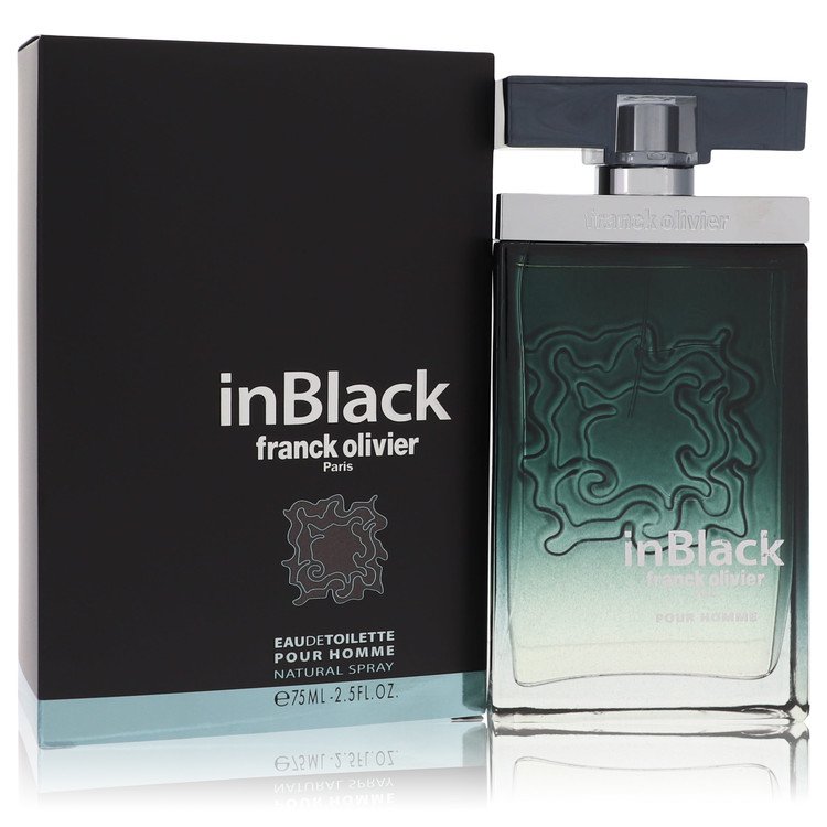 Franck Olivier In Black By Franck Olivier Eau De Toilette Spray 2.5 Oz For Men