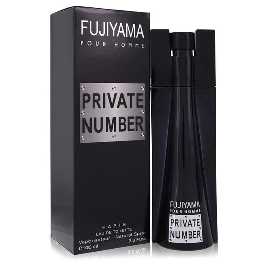 Fujiyama Private Number By Succes De Paris Eau De Toilette Spray 3.3 Oz For Men