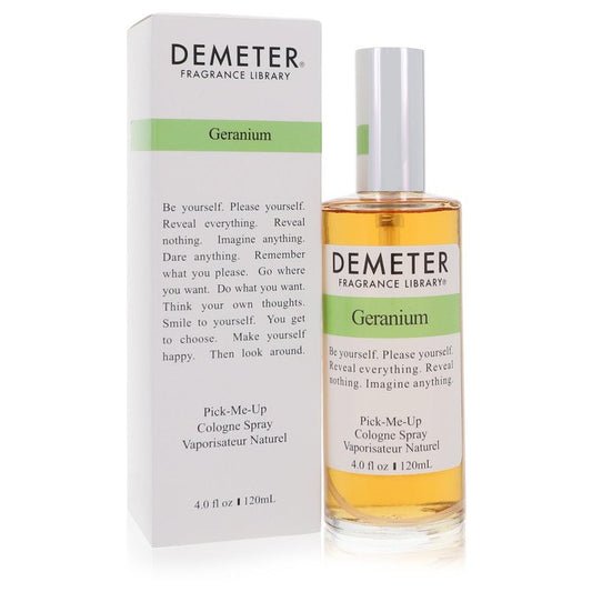 Demeter Geranium By Demeter Cologne Spray 4 Oz For Women