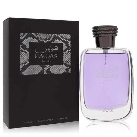 Hawas By Rasasi Eau De Parfum Spray 3.33 Oz For Men