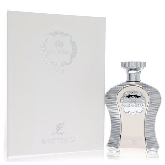 His Highness White Vii By Afnan Eau De Parfum Spray 3.4 Oz For Men
