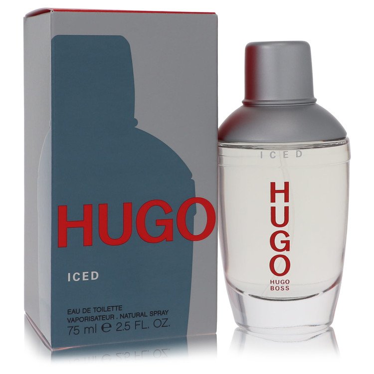 Hugo Iced By Hugo Boss Eau De Toilette Spray 2.5 Oz For Men