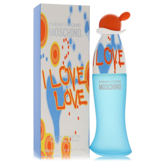 I Love Love By Moschino Eau De Toilette Spray 3.4 Oz For Women