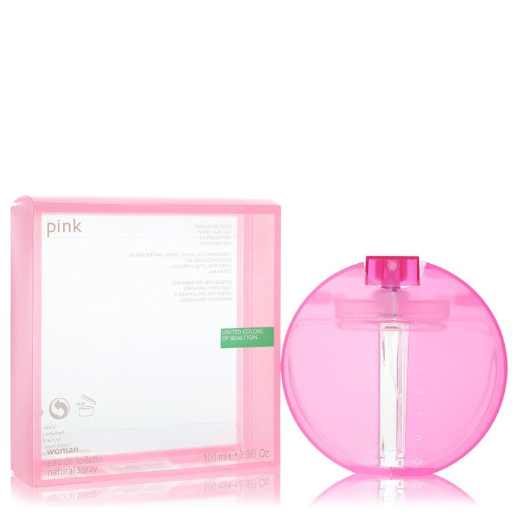 Inferno Paradiso Pink By Benetton Eau De Toilette Spray 3.4 Oz For Women