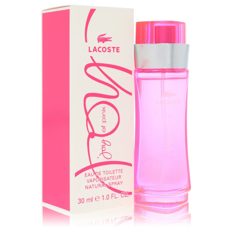 Joy Of Pink By Lacoste Eau De Toilette Spray 1 Oz For Women
