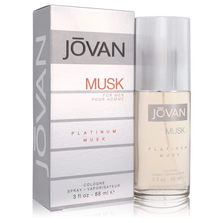 Jovan Platinum Musk By Jovan Cologne Spray 3 Oz For Men