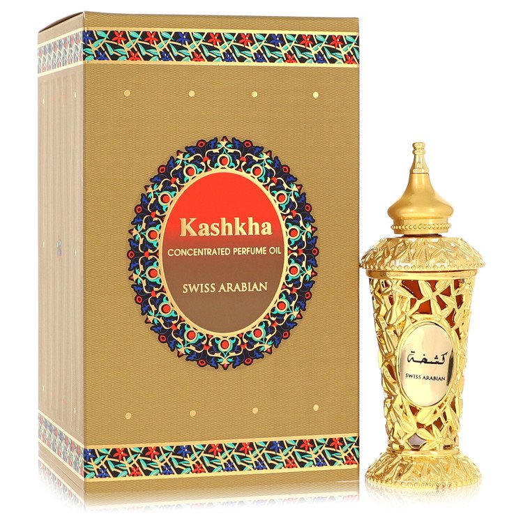 Swiss Arabian Kashkha By Swiss Arabian Concentrated Perfume Oil (Unisex) 0.6 Oz For Men