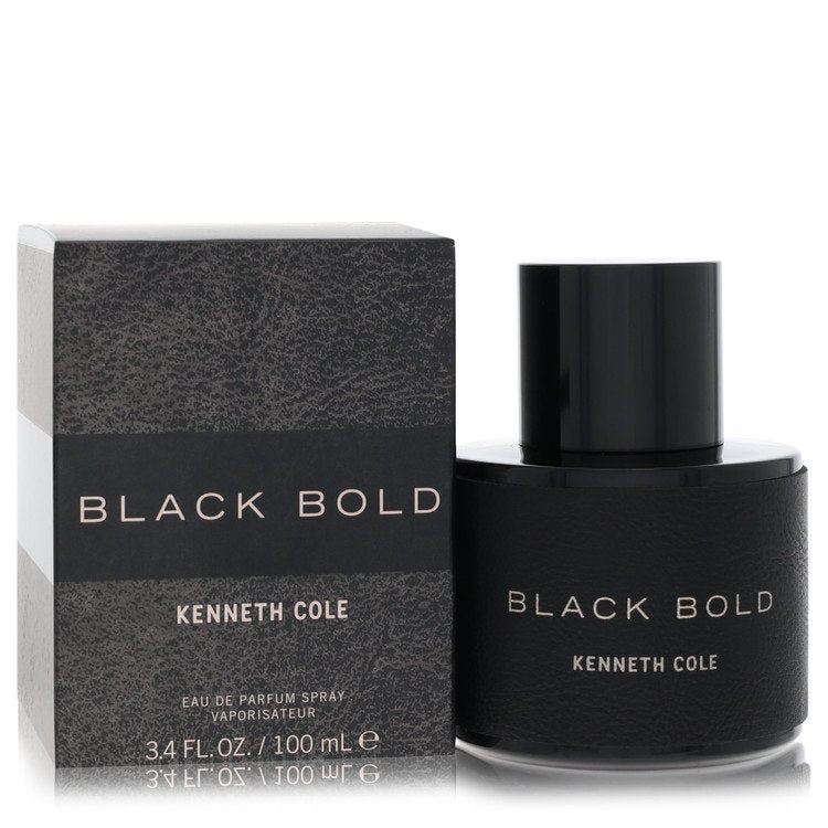 Kenneth Cole Black Bold By Kenneth Cole Eau De Parfum Spray 3.4 Oz For Men