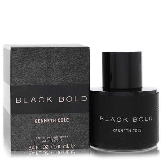 Kenneth Cole Black Bold By Kenneth Cole Eau De Parfum Spray 3.4 Oz For Men
